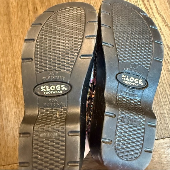 Klogs floral nursing clogs - Picture 5 of 9